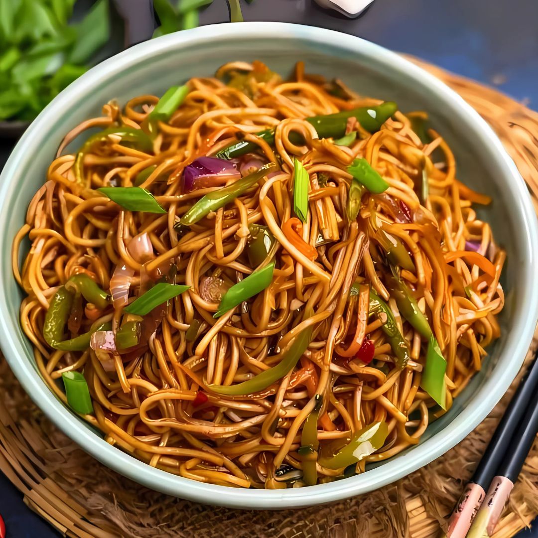 Schezwan Veg Noodles