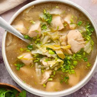 NonVeg Lemon coriander Soup