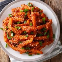 Sisame Honey Chili Patato